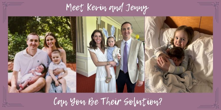 Meet Kevin & Jenny, can you be their solution?