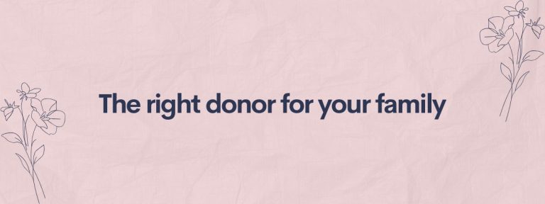 The right donor for your family