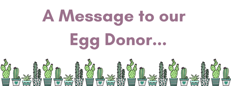 Intended Parents Share a Message for Their Egg Donors