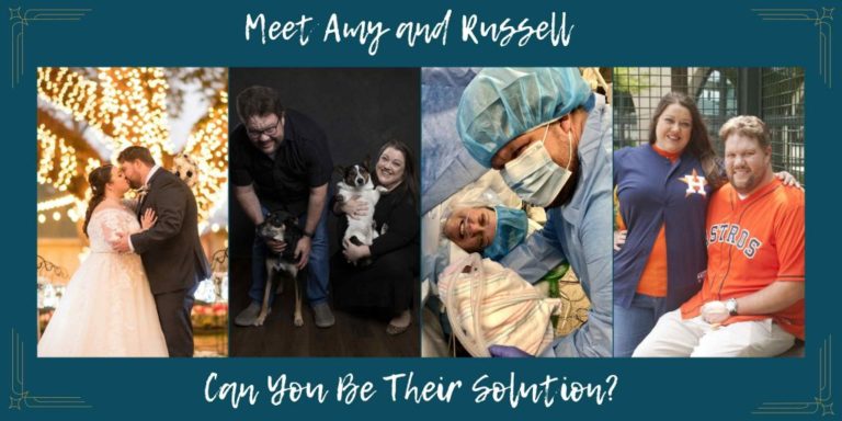 Meet Amy & Russell, Can You Be Their Solution?