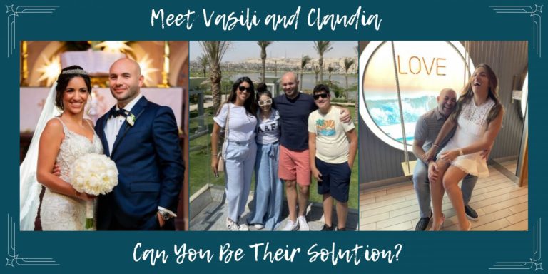 Meet Vasili and Claudia, Can You Be Their Solution?