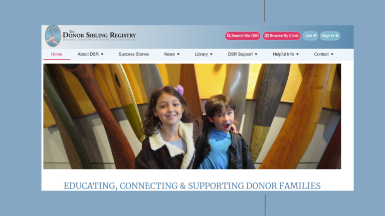 Why register with the Donor Sibling Registry