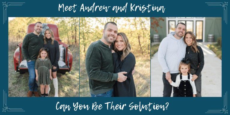 Meet Andrew & Kristina, Can You Be Their Solution?