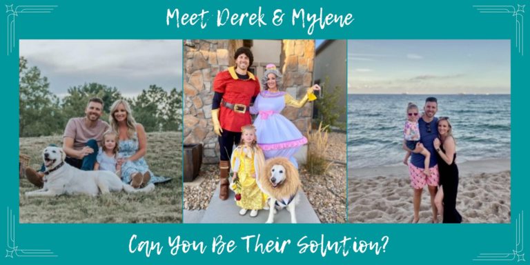 Meet Derek & Mylene, Can You Be Their Solution?