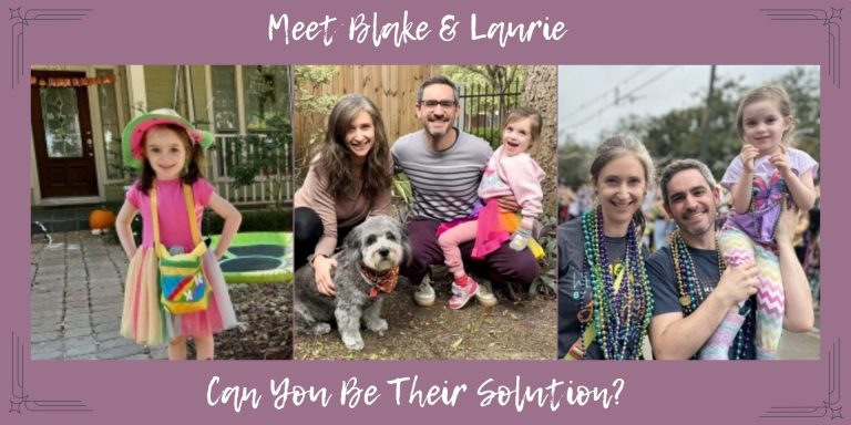 Meet Laurie & Blake, can you be their solution?