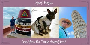 Meet Manu, Can you be his solution?