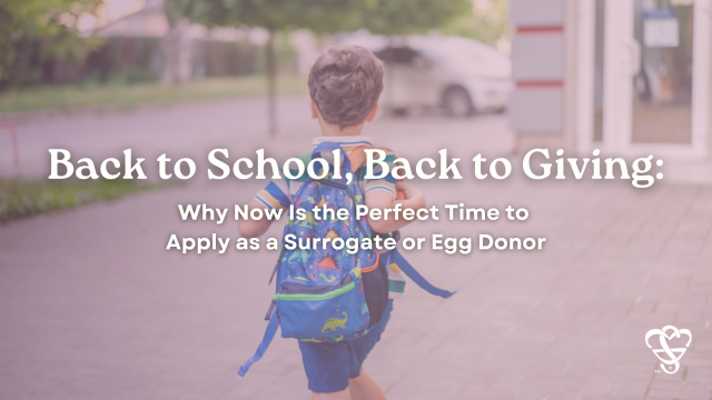 back to school back to giving